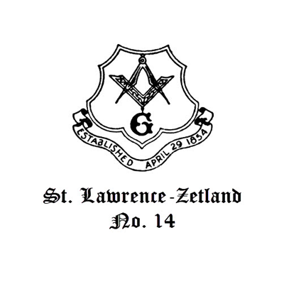 St Lawrence-Zetland Lodge No.14 Logo